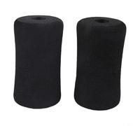 Cuscinetti di ricambio per piedi in schiuma ad alta densità, per allungamento delle gambe, set di rulli per panca pesi e tavolo a inversione, accessori per attrezzature da palestra (2 pezzi, 155 x 80