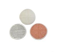 Cuscinetti di ricambio riutilizzabili in microfibra compatibili con cuscinetti di ricambio per mocio, set di pulizia per pavimenti multi-superficie per Bissell per SpinWave 20522 2240N 2039A