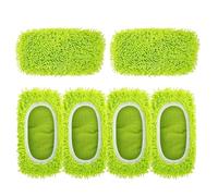 Cuscinetti di ricarica riutilizzabili per mop - 6 pezzi, salviettine umidificate, panni asciutti, cuscinetti di ricambio per la casa | set di ricambio per legno duro, laminato, pietra, cemento
