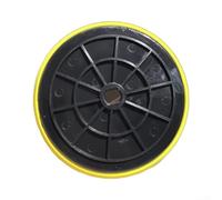 Cuscinetti di supporto in plastica EVA da 5 pollici per tampone senza fili Piastre resistenti al calore e all'usura compatibili con levigatrici di più marche che forniscono una base affidabile