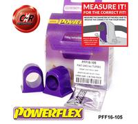 Cuscinetti Esterni Barra Anti Rollio Anteriore Powerflex PFF16-105 19Mm