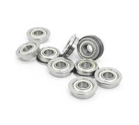 Cuscinetti, F693zz F694zz Cuscinetto F695zz F696zz F698zz ABEC-1 10 pezzi Cuscinetti a sfere in pollici con doppia schermatura (F695ZZ-A1-10PCS),Compatibilità versatile(F693ZZ-A1-10PCS)