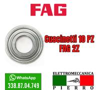 Cuscinetti FAG10 Pz Da 6200 A 6212 Schermatura 2Z 2RS Tolleranza Standard o C3