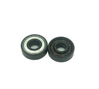 Cuscinetti Fast Speed 608z Bsb Abec-11 neri Si3n4 Balls Hybrid Ceramic 6 Beads 608 Skate 8 * 22 * 7mm Cuscinetto a mano rotante(4PCS)