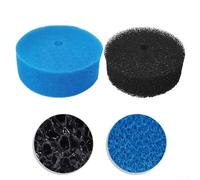 Cuscinetti filtranti grossolani e fini per filtri pressurizzati Aquanique per laghetto QFP900 FP900 FP900 FP1250 parti di ricambio per migliorare l'equilibrio dello stagno e dell'ecosistema (blu)