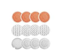 Cuscinetti For Mocio,Compatibili Con Shark S7001 S8201 S7201 S7000AMZ | Compatibile Con Le Scope A Vapore Shark S7000/S7001/S8001/S8201/S7201/S7000AMZ(Mixed color-12Pcs)