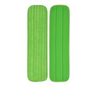 Cuscinetti for mocio Tampone in microfibra riutilizzabile Ricarica testina di ricambio for strumento pulizia del pavimento asciutto e bagnato(2pcs)