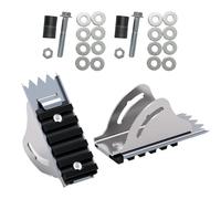 Cuscinetti generici per scala, pratici piedini antiscivolo, adatti a tutte le dimensioni delle scale, accessori per scale in alluminio leggero