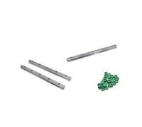 Cuscinetti, Guida lineare 1 pz/lotto 2 3 HGH20 / HGR20 200-1550mm Distanza fori 60 (Colore : PCS, Dimensioni 400)(2 Pcs Hgr20,1550)