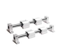 Cuscinetti, Guida lineare albero da 12 mm + alloggiamento del cuscinetto SCS12UU + morsetto for guida SK12 (Colore : SCS16UU, Dimensioni 1150mm)(Scs20uu,900mm)