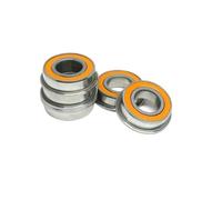 Cuscinetti in acciaio inossidabile e ceramica 1 pz SF688 2RS 8x16x5 mm ABEC7 flangia cuscinetti a sfere in ceramica ibridi Si3N4 for stampanti 3D cuscinetto flangiato(SF623C-2OS 3x10x4mm)