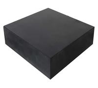 Cuscinetti in gomma 200 mm × 100 mm spessore 12 mm-50 mm cuscinetti antiscivolo e ammortizzanti for mobili, macchinari, progetti fai da te 1 pezzo, 30 mm(15mm)