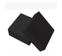Cuscinetti in gomma 200 mm × 200 mm, spessore 12 mm-50 mm, antiscivolo e ammortizzanti for mobili, macchinari, progetti fai da te, 2 pezzi(35mm)
