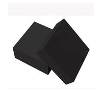 Cuscinetti in gomma 80 mm × 80 mm, spessore 12 mm-50 mm, cuscinetti antiscivolo e ammortizzanti for mobili, macchinari, progetti fai da te, 2 pezzi, 30 mm(45mm)