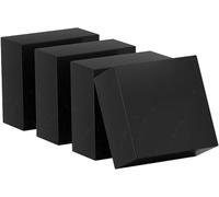 Cuscinetti in Gomma Antiscivolo E Ammortizzanti, 150 Mm X 150 Mm, Spessore 12 Mm-50 Mm, Ideali per Mobili E Macchinari, Set da 4, Protezioni per Pavimenti Resistenti. One Color 30mm