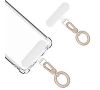 Cuscinetti in metallo cuscinetto per cellulare con design girevole, chiusura ad anello a molla, 1 pad di sicurezza