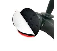 Cuscinetti in microfibra per lucidatura auto, confezione da 2 ruote in schiuma da 3/4/5/6/7 pollici, con tampone in spugna ispessita, compatibili con macchine lucidatrici (17 cm)