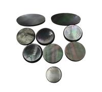 Cuscinetti in polistirolo a cambio rapido per ridurre le perdite d'aria e un gioco confortevole Global Saxophone Muscovite Button Covers installazione flessibile