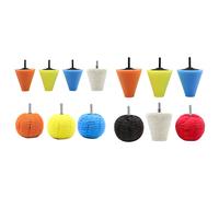 Cuscinetti in schiuma a forma di cono e sfera per lucidatura e finitura auto sen