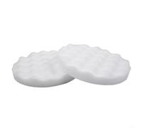 Cuscinetti in schiuma per auto, 20,3 cm, rimozione graffi | Distribuzione uniforme della cera, delicata sulla vernice dell'auto, rimuove i segni di vortice, diametro 20,3 cm