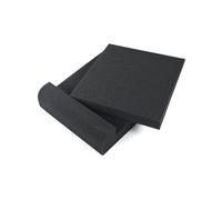 Cuscinetti Isolanti In Schiuma per Altoparlanti Monitor da Studio per L'Isolamento Acustico, Una Maggiore Chiarezza Audio e Una Riduzione Delle