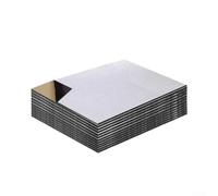 Cuscinetti isolanti per il rumore dell'auto, 20 pezzi, per cofano del bagagliaio, resistenti al fuoco e all'umidità, 250 x 180 x 5 mm
