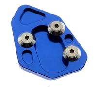 Cuscinetti laterali per i piedi Supporto Per Cavalletto Laterale Per Moto Per BMW F800R F800S F800ST F800GT 2009-2015 HP2 SPORT 08-10, Estensione In Alluminio CNC, Piastra Di(BLU)