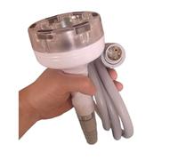 Cuscinetti Lipolaser con maniglia a radiofrequenza for vuoto a radiofrequenza RF grande media piccola cavitazione 40K for parti di macchine di bellezza di ricambio ( Color : Big vacuum with pipe )