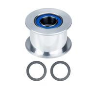 Cuscinetti lisci di alta precisione della cinghia del metallo di durevolezza del foro della puleggia del folle della stampante per la riduzione stabile di stampa