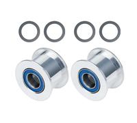 Cuscinetti lisci di alta precisione della cinghia del metallo di durevolezza del foro della puleggia del folle della stampante per la riduzione stabile di stampa