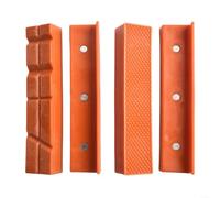 Cuscinetti magnetici per morsa da 10,2 cm, 12,7 cm, morbide coperture protettive per morsa in metallo, impugnatura in gomma antiscivolo per morsetti per la lavorazione del legno e utensili di