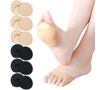 Cuscinetti Metatarsali Donna, Dita Separate per Avampiede Imbottiture per Cuscinetti in Spugna per Cuscinetti per i Piedi Sollievo dal Dolore ai Piedi Unisex 6 Paia