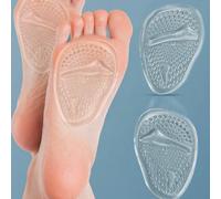 Cuscinetti metatarsali donna | Inserti per il tallone per donne | Cuscinetti per la pianta del piede (1 paio di cuscinetti per i piedi) Sollievo dal dolore e comfort tutto il giorno Unica taglia per i