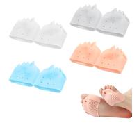 Cuscinetti Metatarsali Donna Uomo,4 Paia,Separatore Dita piede,Separa Dita Piedi Silicone, Cuscinetti Per Piedi, alleviare la metatarsalgia,Ideale Per Piedi Vesciche, Dolore All'avampiede
