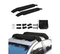 CUSCINETTI MORBIDI PORTAPACCHI TETTO AUTO UNIVERSALI PROTEZIONE VEICOLO BARRA TR