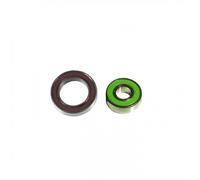 Cuscinetti Mozzo Posteriore Bici - Set 2 Pezzi: 15x24x5mm e 9x22x7mm