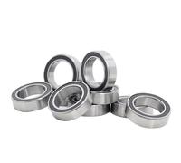 Cuscinetti MR106RS Cuscinetto 10 PZ 6x10x3 mm ABEC-7 Hobby Elettrico RC Auto Camion MR116 RS 2RS Cuscinetti a Sfera MR106-2RS Nero Sigillato