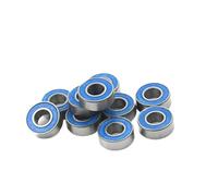 Cuscinetti, MR117-2RS Cuscinetto ABEC-5 20/50/100PCS 7x11x3 mm Cuscinetti a sfere MR117RS in miniatura sigillato blu MR117 2RS,Elevata capacità di carico(40pcs)