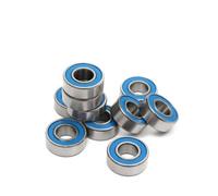 Cuscinetti, MR85RS Cuscinetto 20/50/100PCS 5x8x2.5 mm ABEC-7 Hobby Elettrico RC Auto Camion MR85 RS 2RS Cuscinetti a Sfera MR85-2RS Nero Sigillato,Compatibilità versatile(40pcs)