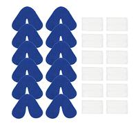 Cuscinetti Nasali Per Maschera CPAP, 12 Pezzi Cuscinetti Nasali Per Macchina Per La Respirazione Anti Perdite Buona Traspirabilità Lavabili Riduci Il Segno Rosso Per La Copertura Nasale del Viso