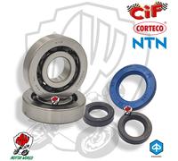 CUSCINETTI NTN + PARAOLI DI BANCO CORTECO PIAGGIO LIBERTY 2T SPORT 50 2007 2008