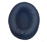 Cuscinetti ovali di ricambio per cuffie con morbida spugna in pelle per un maggiore comfort e vestibilità, nero, compatibili con varie dimensioni da 60 x 70 mm a 90 x 110 mm gamma (70 x 90)