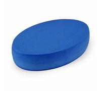 Cuscinetti ovali per bilanciamento in schiuma, per esercizi fisici e fitness, portatile, in elastomeri termoplastici, antiscivolo, perfetti per fisioterapia, pilates, allenamento con i pesi, blu