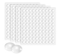 Cuscinetti paracolpi per porte, 400 pezzi, 6 x 2 mm, in gomma, autoadesivi, per mobili