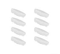 Cuscinetti paracolpi per sedile WC adatti per modelli 1133070 e 1236365, in TPE, morbido strato ammortizzante, base antiscivolo per uso quotidiano (8 pezzi per confezione)