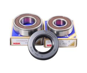 Cuscinetti paraolio 30X 52,4 X10/12 compatibili con lavatrice Bosch, Siemens(WHITE)