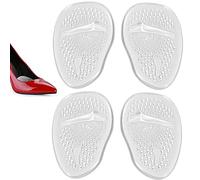 Cuscinetti per Avampiede 2 paia (4 pezzi) Solette Gel per Tacchi Alti, Gel Metatarsal Pads per Metatarsalgia per Tacchi alti Sollievo per Dolori Nell'avampiede