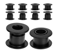 Cuscinetti per Biliardino 10 Pezzi Plastica Nero, Coppia
