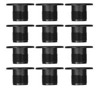 Cuscinetti per Calciobalilla 12mm, 6 Paia, Plastica Nera