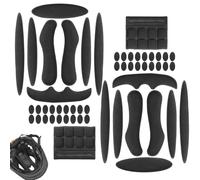 Cuscinetti per casco, 2 set di cuscinetti di ricambio per casco da bicicletta, imbottitura universale per casco e accessori con casco per bambini, bicicletta, moto